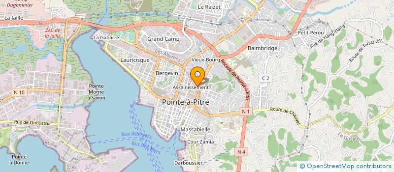 localisation de l'entreprise MONSIEUR WILLY EXILIE à LES ABYMES