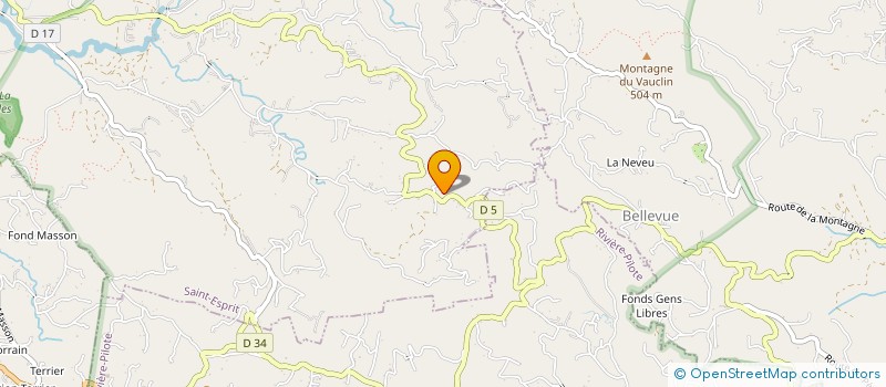 localisation de l'entreprise MONSIEUR WILLY FELICITE  SAINT-ESPRIT