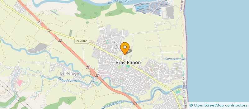 localisation de l'entreprise MONSIEUR WILLY FREDERIC GRELIN à BRAS-PANON