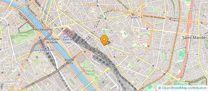 localisation de l'entreprise MONSIEUR WILLY GABELUS  PARIS