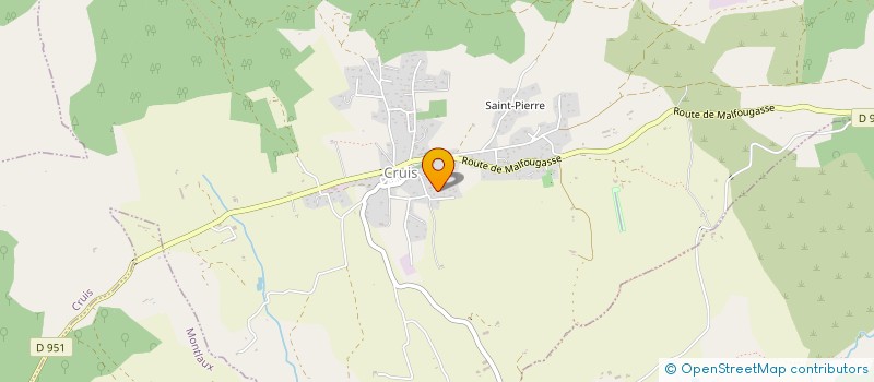 localisation de l'entreprise MONSIEUR WILLY GACQUERE  CRUIS