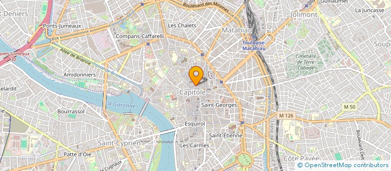 localisation de l'entreprise MONSIEUR WILLY GAUDY à TOULOUSE