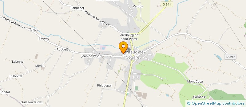 localisation de l'entreprise MONSIEUR WILLY GIMENEZ  FAUGUEROLLES