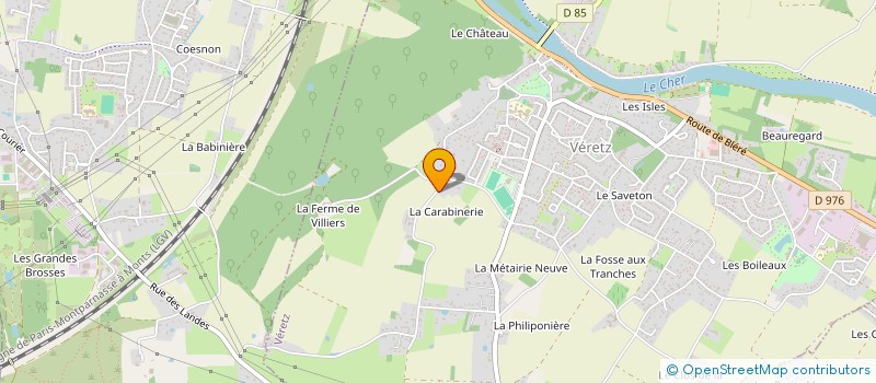 localisation de l'entreprise MONSIEUR WILLY GONZALEZ  VERETZ