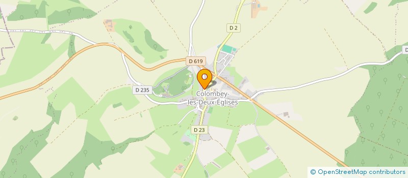 localisation de l'entreprise MONSIEUR WILLY GOUTHIERE à COLOMBEY LES DEUX EGLISES
