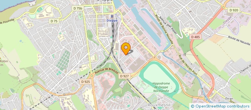 localisation de l'entreprise MONSIEUR WILLY GRANDPIERRE  DIEPPE