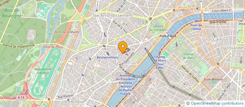 localisation de l'entreprise MONSIEUR WILLY GUILLEMINOT  PARIS