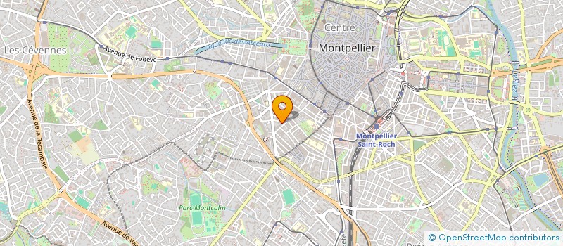 localisation de l'entreprise MONSIEUR WILLY GUINEDOT à MONTPELLIER