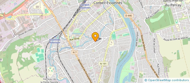 localisation de l'entreprise MONSIEUR WILLY HARDIM à CORBEIL-ESSONNES