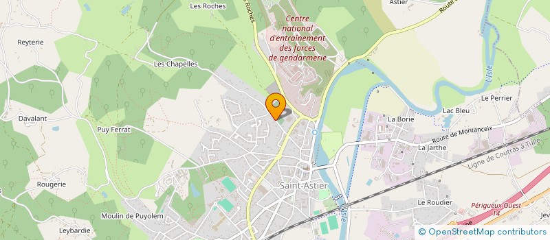 localisation de l'entreprise MONSIEUR WILLY HELFRITT  SAINT-LEON-SUR-L'ISLE