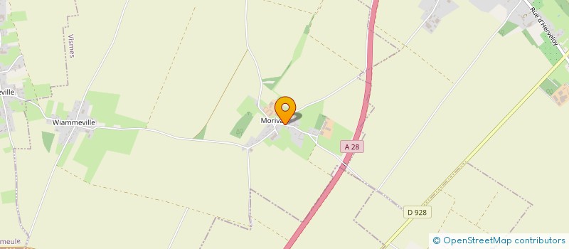 localisation de l'entreprise MONSIEUR WILLY JACOB  FRAMICOURT