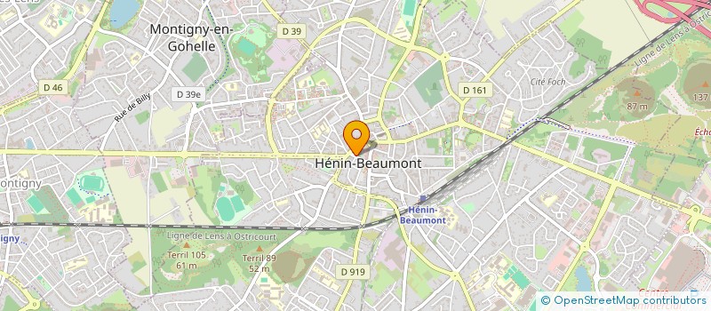 localisation de l'entreprise MONSIEUR WILLY JOUAN à HENIN-BEAUMONT