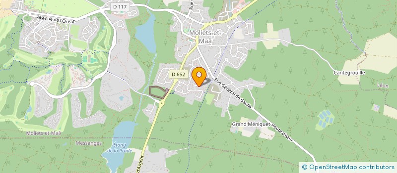 localisation de l'entreprise MONSIEUR WILLY KAUFMANN  MOLIETS-ET-MAA