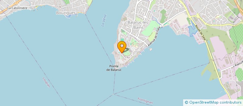 localisation de l'entreprise MONSIEUR WILLY KLINTZ  BALARUC-LES-BAINS