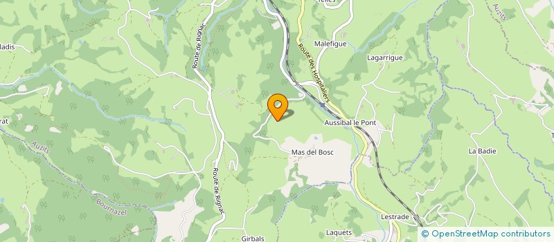 localisation de l'entreprise MONSIEUR WILLY LANDES  ESCANDOLIERES