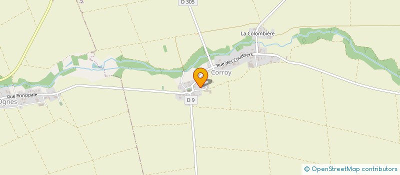 localisation de l'entreprise MONSIEUR WILLY LANDREAT  CORROY