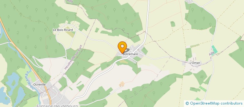 localisation de l'entreprise MONSIEUR WILLY LANGLOIS  CLEF VALLEE D'EURE