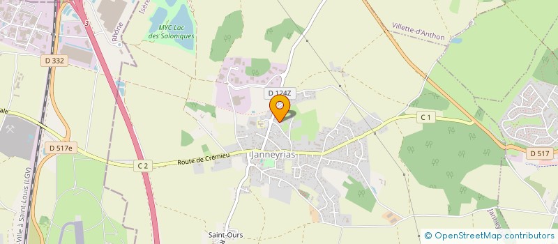 localisation de l'entreprise MONSIEUR WILLY LAVALL  JANNEYRIAS