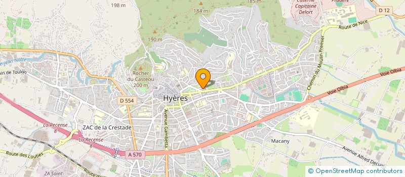 localisation de l'entreprise MONSIEUR WILLY LE MIGNOT  HYERES