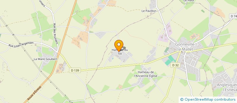 localisation de l'entreprise MONSIEUR WILLY LEMAISTRE  SAINT-JOUIN-BRUNEVAL