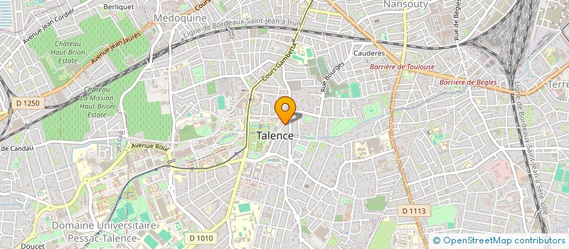 localisation de l'entreprise MONSIEUR WILLY LENESTOUR à TALENCE