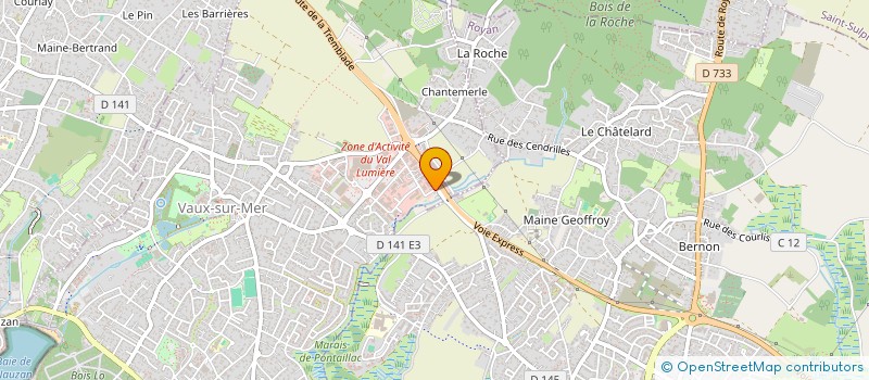 localisation de l'entreprise MONSIEUR WILLY LESAGE  VAUX-SUR-MER