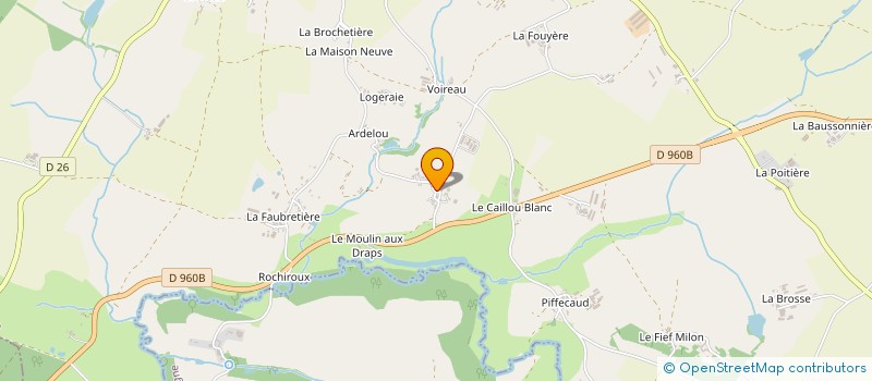 localisation de l'entreprise MONSIEUR WILLY LETRANGE à LE BOUPERE