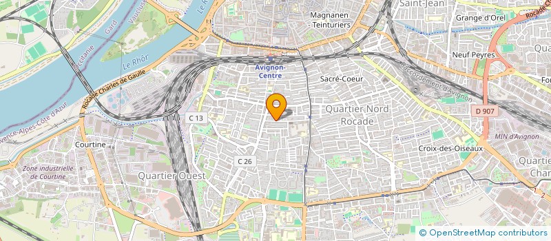 localisation de l'entreprise MONSIEUR WILLY LIADOUZE  AVIGNON