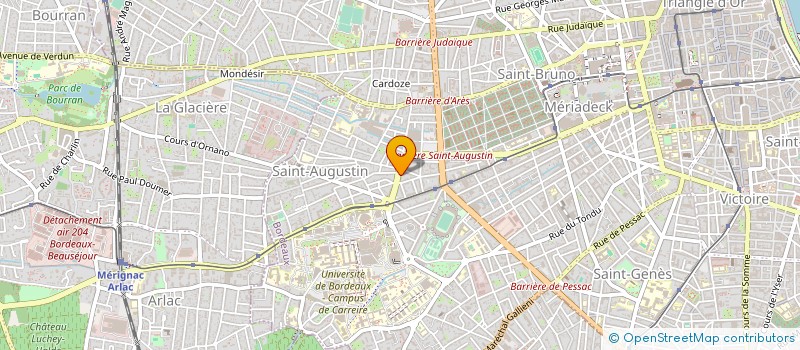 localisation de l'entreprise MONSIEUR WILLY LONGFORT à BORDEAUX