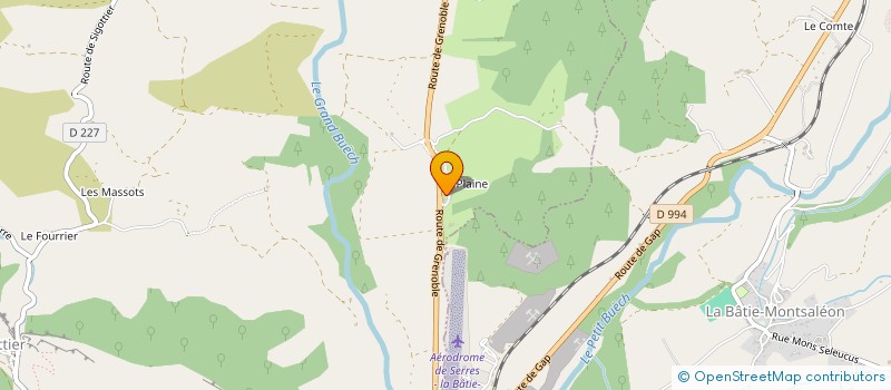 localisation de l'entreprise MONSIEUR WILLY MALENDRONE  SIGOTTIER