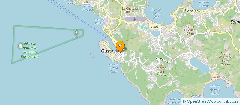 localisation de l'entreprise MONSIEUR WILLY MAXOR à SAINT BARTHELEMY