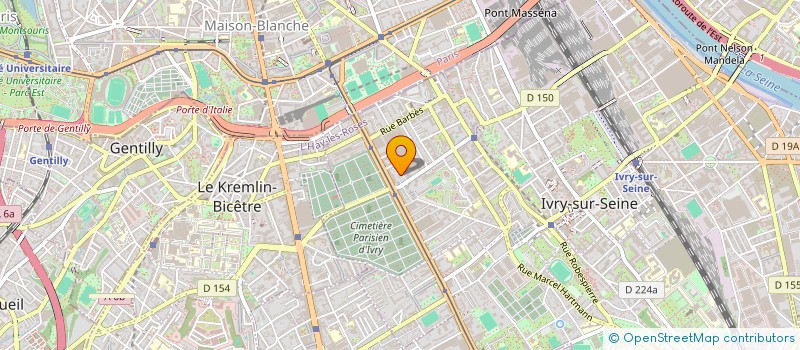 localisation de l'entreprise MONSIEUR WILLY MELGIRE à IVRY-SUR-SEINE