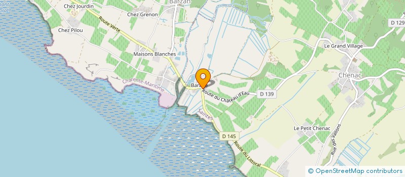 localisation de l'entreprise MONSIEUR WILLY MEMBRUT  CHENAC-SAINT-SEURIN-D'UZET