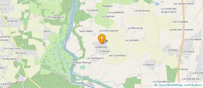 localisation de l'entreprise MONSIEUR WILLY MORICE  BAINS-SUR-OUST