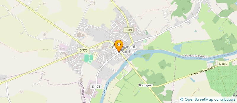 localisation de l'entreprise MONSIEUR WILLY MORIN  LES HAUTS-D ANJOU