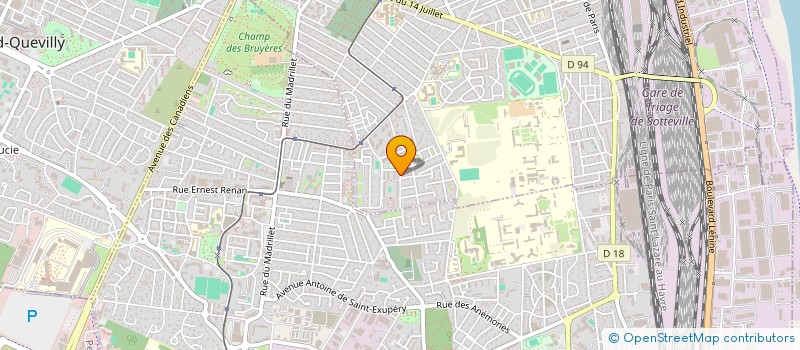 localisation de l'entreprise MONSIEUR WILLY MORNAL  SOTTEVILLE-LES-ROUEN