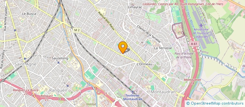 localisation de l'entreprise MONSIEUR WILLY MORONI à TOULOUSE