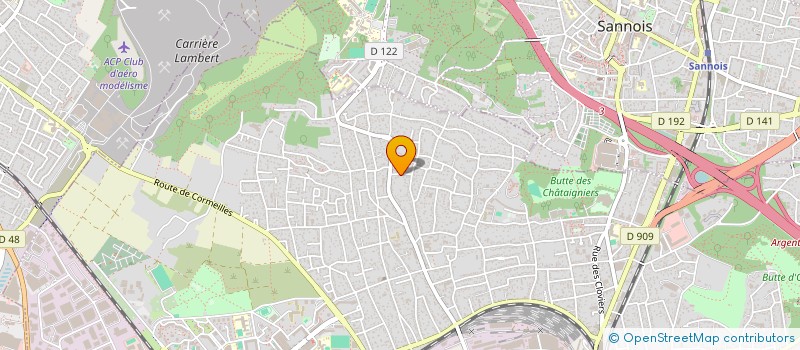 localisation de l'entreprise MONSIEUR WILLY NGOMA  ARGENTEUIL