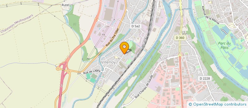 localisation de l'entreprise MONSIEUR WILLY NOCHEZ  VILLENOY