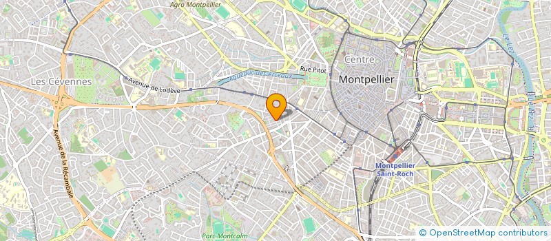 localisation de l'entreprise MONSIEUR WILLY PAUL à MONTPELLIER