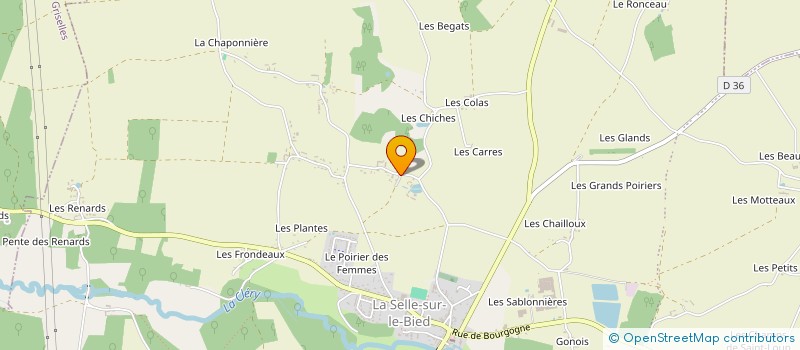 localisation de l'entreprise MONSIEUR WILLY PERRIN à LA SELLE-SUR-LE-BIED