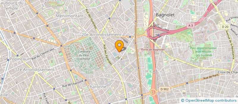 localisation de l'entreprise MONSIEUR WILLY PERSELLO  PARIS