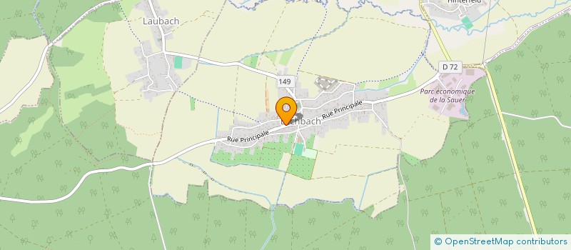 localisation de l'entreprise MONSIEUR WILLY PFALZGRAF  FRSCHWILLER