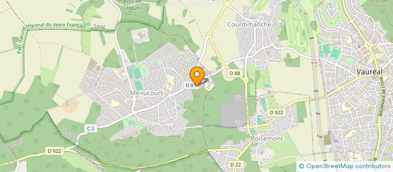 localisation de l'entreprise MONSIEUR WILLY PIERRE  MENUCOURT