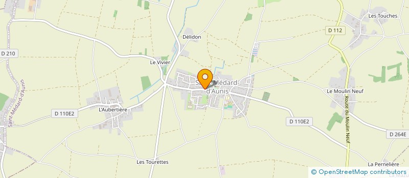 localisation de l'entreprise MONSIEUR WILLY POIRAUDEAU à SAINT-MEDARD-D'AUNIS