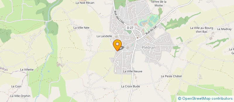 localisation de l'entreprise MONSIEUR WILLY RABET à PLEDRAN