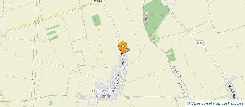 localisation de l'entreprise MONSIEUR WILLY ROLLIN  LE FAY-SAINT-QUENTIN