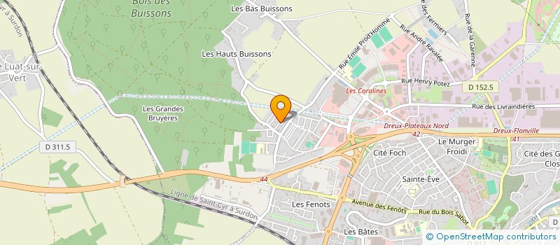 localisation de l'entreprise MONSIEUR WILLY SADGUI à DREUX