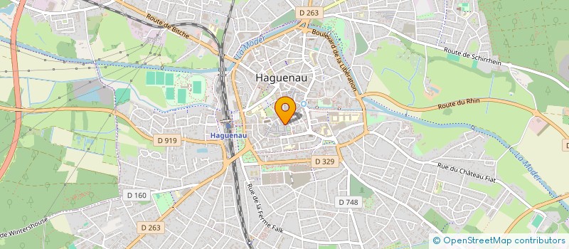 localisation de l'entreprise MONSIEUR WILLY SATTLER  HAGUENAU