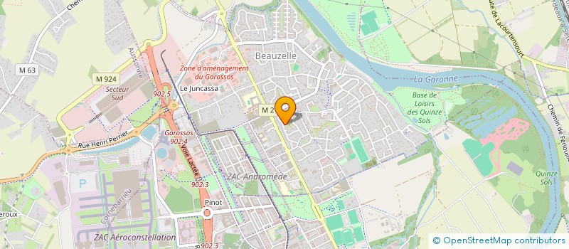 localisation de l'entreprise MONSIEUR WILLY SENEGAL  BEAUZELLE